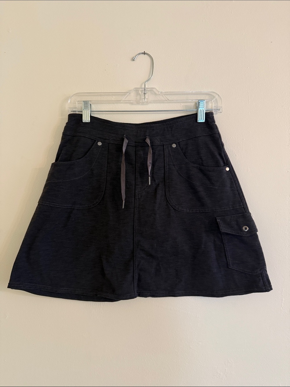 Kuhl Black Mini Skirt with Utility Pocket Size XS